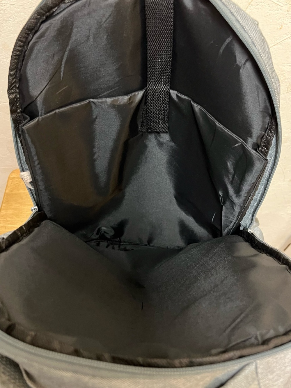 Coca Cola Gray Backpack with Red Script Logo - Picture 9 of 10